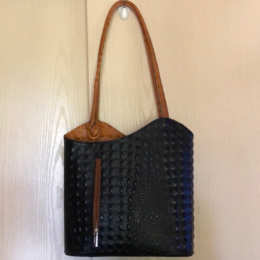 Borse in Pelle purse coverts to backpack